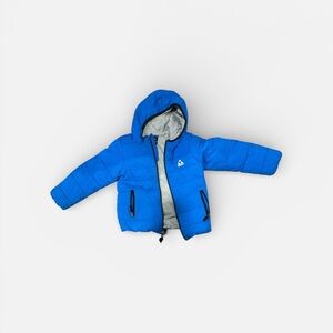 Blue Kids Puffer Jacket